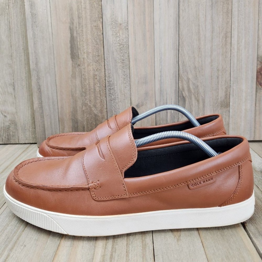 Mens Cole Haan Nantucket 2.0 size 12 Casual Slip On Penny Loafer Shoes